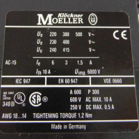 Klöckner Moeller Hilfsschütz DILER-22 24V 50Hz OVP