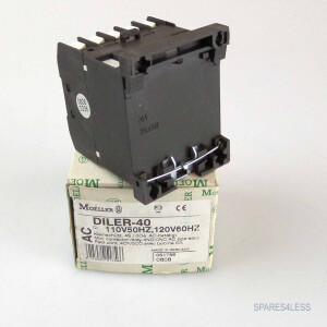 Klöckner Moeller Hilfssschütz DILER-40 110V50HZ, 120V60HZ 051756 OVP