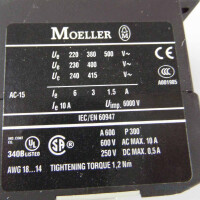Klöckner Moeller Hilfssschütz DILER-40 110V50HZ, 120V60HZ 051756 OVP