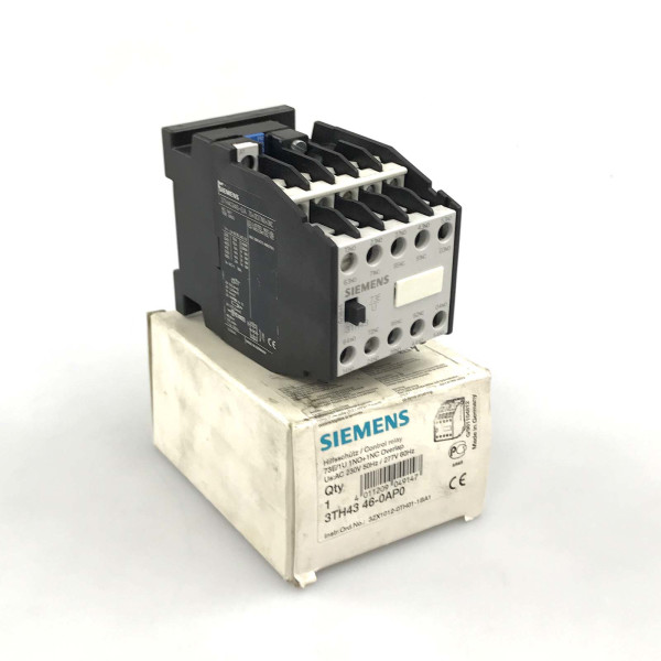 Siemens Hilfsschütz 3TH4346-0AP0 OVP