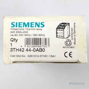 Siemens Schütz Hilfsschütz 3TH4244-0AB0 OVP