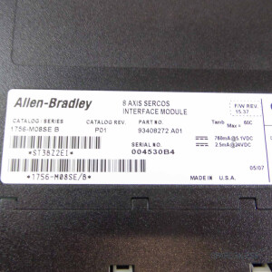 Allen Bradley ControlLogix Interf. Module 1756-M08SE Ser.B Rev.15.37 GEB