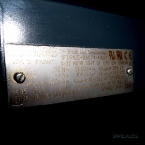 Siemens Synchron-Servomotor 1FT6105-8AC71-4AB1 REM