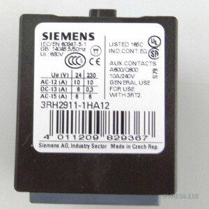 Siemens Hilfsschalterblock 3RH2911-1HA12 OVP