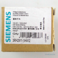 Siemens Hilfsschalterblock 3RH2911-1HA12 OVP