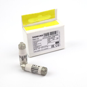 Siemens NEOZED Sicherungseinsätze 5SE2316 (10Stk.) OVP