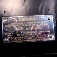Siemens Gleichstrommotor 1GG5116-0ZH99-6ZU7-Z NOV