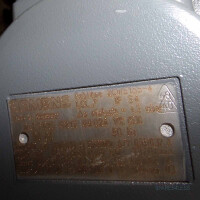 Siemens Gleichstrommotor 1GG5116-0ZH99-6ZU7-Z NOV