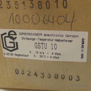 Greisinger Thermostat GSTU10 OVP
