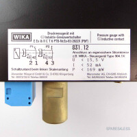 WIKA Druckmessgerät CT6PTB-NrEx-83/2022X 831.12 0,2-1bar OVP