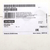 Simatic S7 Profilschiene 6ES7 390-1AB60-0AA0 16cm SIE