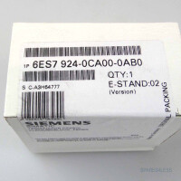 Siemens Klemmenblock 6ES7 924-0CA00-0AB0 SIE
