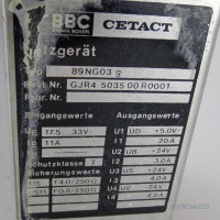 BBC Netzgerät 89NG03G GJR4503500R0001 #K2 GEB