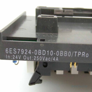 Siemens Klemmenblock 6ES7 924-0BD10-0BB0 OVP