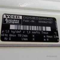 Vogel Spandau Pumpen Eintauchpumpe EXD150B250A903+621 OVP