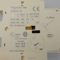 Schneider Hilfsschalter GVAD0110 NOV