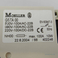 Klöckner Moeller Sicherungslasttrenner GSTA00 100A/500V/690V OVP