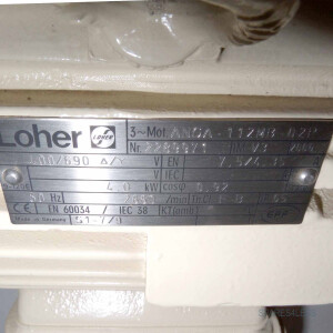 Loher Niederspannungsmotor ANGA-112MB-02P NOV