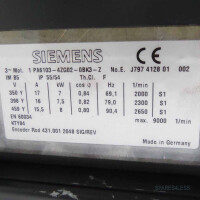 Siemens Servomotor 1PA6103-4ZG02-0BK3-Z GEB