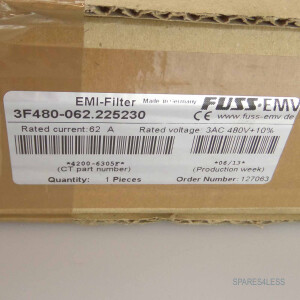 FUSS-EMV EMI-Filter 3F480-062.225230 OVP