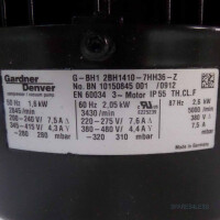 Gardner Denver ELMO-G Gebläse G-BH1 2BH1410-7HH36-Z OVP