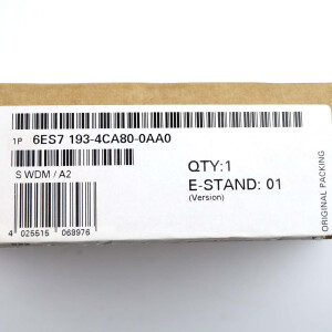 Simatic S7 Terminal-Modul 6ES7 193-4CA80-0AA0 (5Stk.) OVP