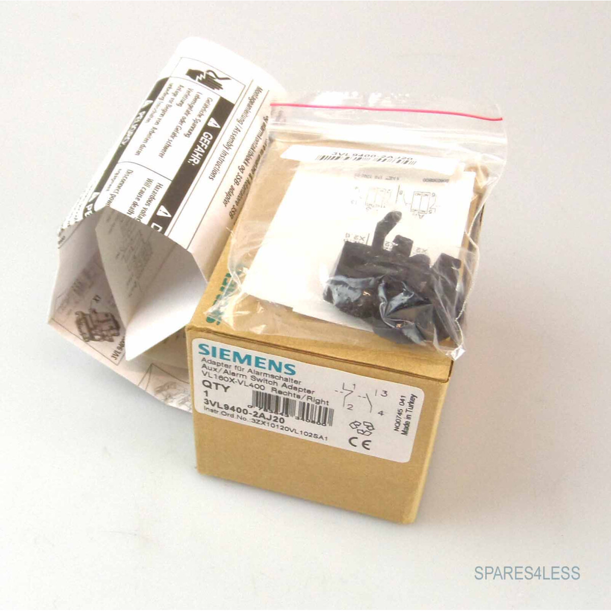 Siemens Adapter für Alarmschalter 3VL9400-2AJ20 OVP
