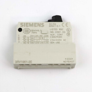 Siemens Hilfsschalter 3RV1901-2E (10Stk.) OVP