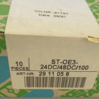 Phoenix Contact Optokoppler ST-OE3-24DC/48DC/100 2911058 (10Stk.) SIE