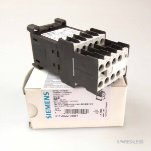 Siemens Schütz 3TF2922-0BB4 2,2KW/DC24V OVP