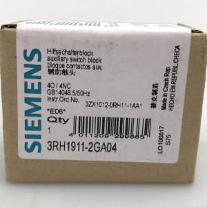 Siemens Hilfsschalterblock 3RH1911-2GA04 OVP