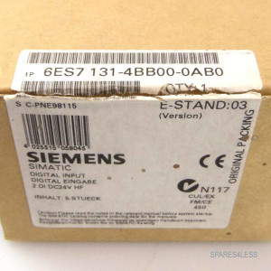 Simatic S7 ET200S 6ES7 131-4BB00-0AB0 (5Stk.) OVP