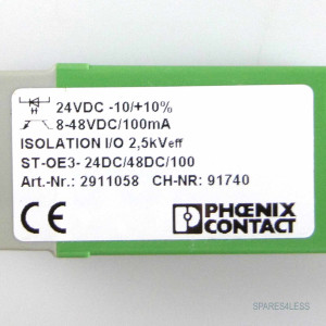 Phoenix Contact Optokoppler ST-OE3-24DC/48DC/100 2911058 (10Stk.) OVP