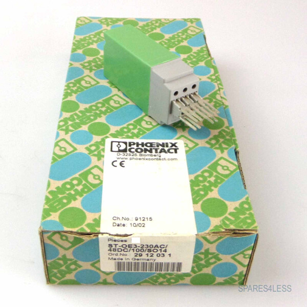 Phoenix Contact Optokoppler ST-OE3-230AC/48DC/100/SO14 2912031 (8Stk.) OVP