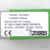Phoenix Contact Optokoppler ST-OE3-230AC/48DC/100/SO14 2912031 (8Stk.) OVP