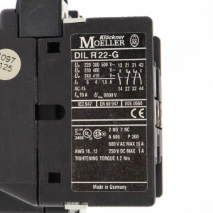 Klöckner Moeller System-Hilfschütz DILR22-G 24VDC NOV