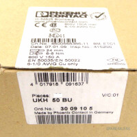 Phoenix Contact Hochstromklemme UKH50BU 3009105 (6Stk.) OVP