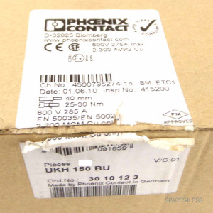 Phoenix Contact Hochstromklemme UKH150BU 3010123 (7Stk.) OVP