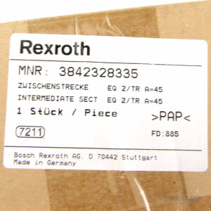 Rexroth Zwischenstrecke EQ 2/TR A=45 3842328335 OVP