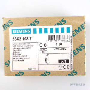 Siemens Leitungsschutzschalter 5SX2108-7 OVP