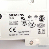 Siemens Leitungsschutzschalter 5SX2108-7 OVP