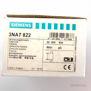 Siemens NH-Sicherungseinsatz 3NA7822 (3Stk.) OVP