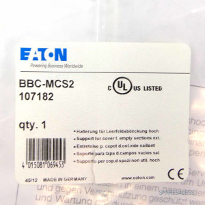 EATON Halterung BBC-MCS2 107182 OVP