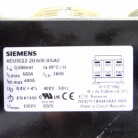Siemens Kommutierungsdrossel 4EU3022-2BA00-0AA0 NOV
