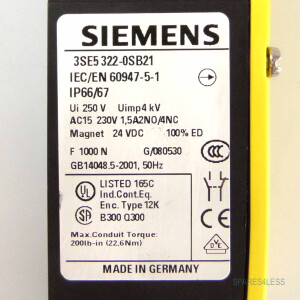 Siemens Sicherheitspositionsschalter 3SE5322-0SB21 GEB