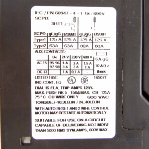 Siemens Überlastrelais 3RU1136-4FB1 GEB