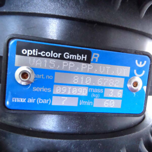 opti-color GmbH Pumpe VA15-PP-PP-VT-VT 810.6782 NOV