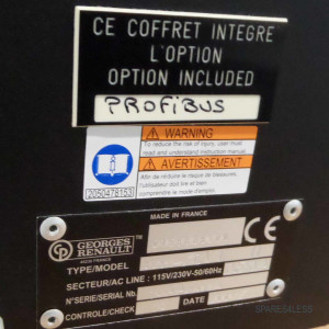 Georges Renault Steuerung 8293-/CVI2 Profibus 6159326200 GEB