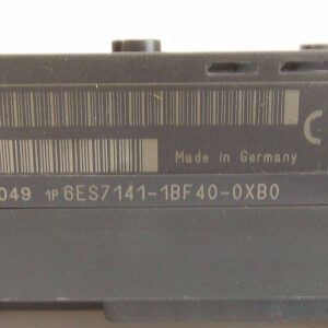 Simatic S7 ET200X 6ES7 141-1BF40-0XB0 E-Stand:03 OVP