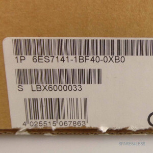 Simatic S7 ET200X 6ES7 141-1BF40-0XB0 E-Stand:03 OVP